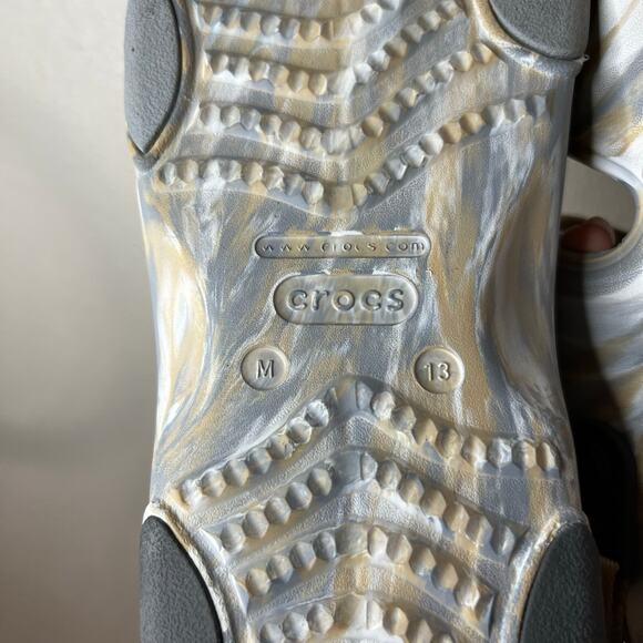 Crocs Classic All-Terrain Chai Marbled Sandals MENS 13 main image 4